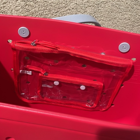 Red Tote Bag, Bogg Target Bag RED - Picture 2 of 9